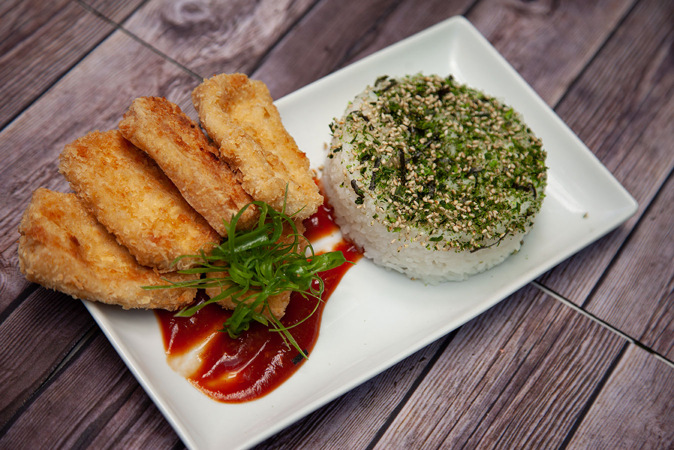 Fried Tofu Katsu